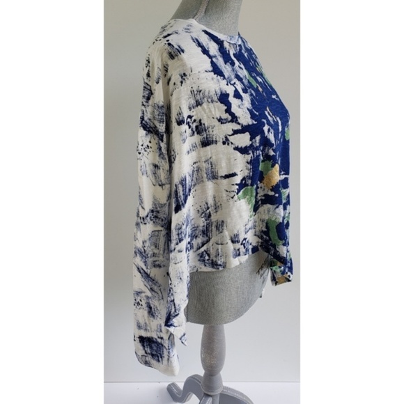 SOLD☆Akemi + Kin Graffito Splatter Paint Blouse XS - Picture 5 of 7